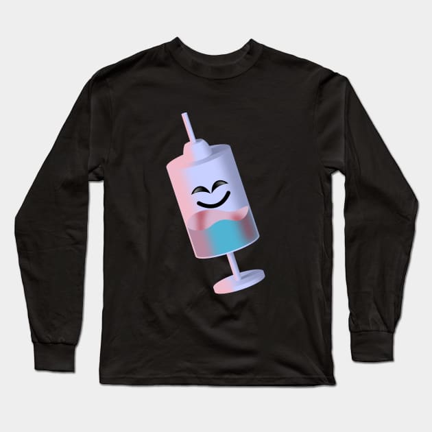 cute needle Long Sleeve T-Shirt by abdoos